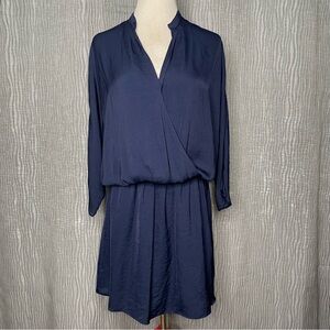 Zara surplice front blousy dress